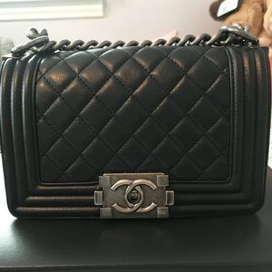 Chanel boy flap bag